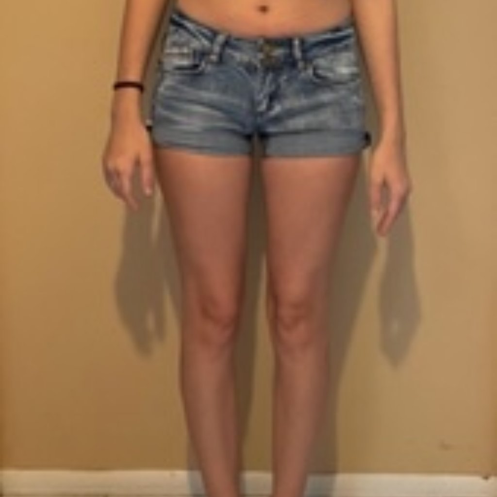 Indigo Rein Forever Cuffed Denim Shorts